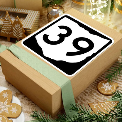 OH-39 (Ohio) (Road Sign) STICKER Vinyl Kiss-Cut Decal - The Sticker Space