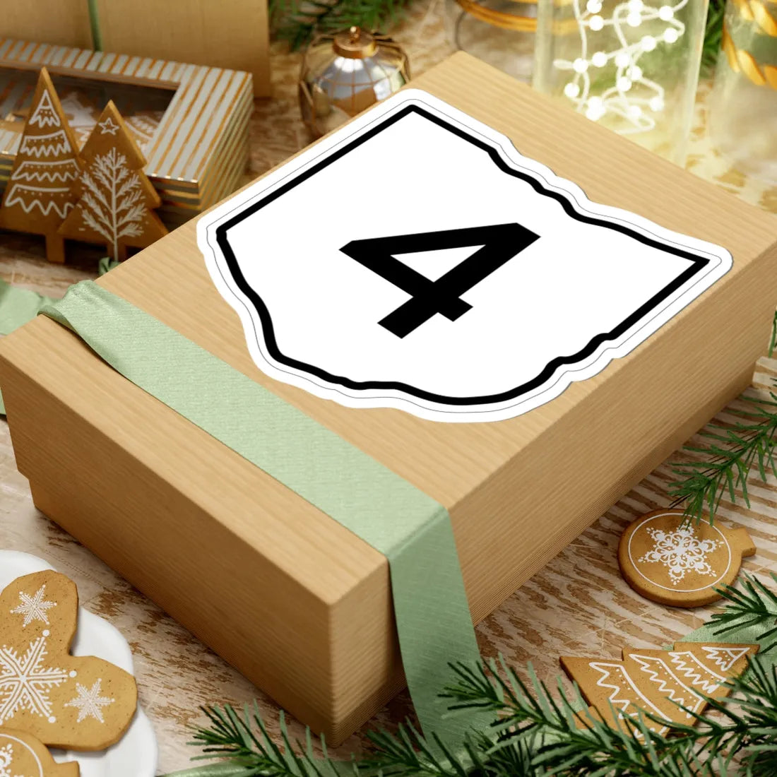 OH-4 1960 (Ohio) (Road Sign) STICKER Vinyl Kiss-Cut Decal - The Sticker Space