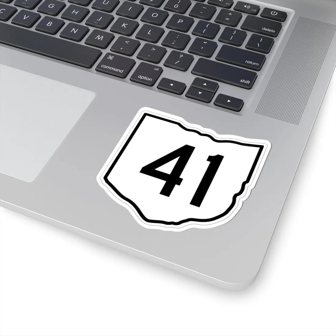 OH-41 1960 (Ohio) (Road Sign) STICKER Vinyl Kiss-Cut Decal - The Sticker Space