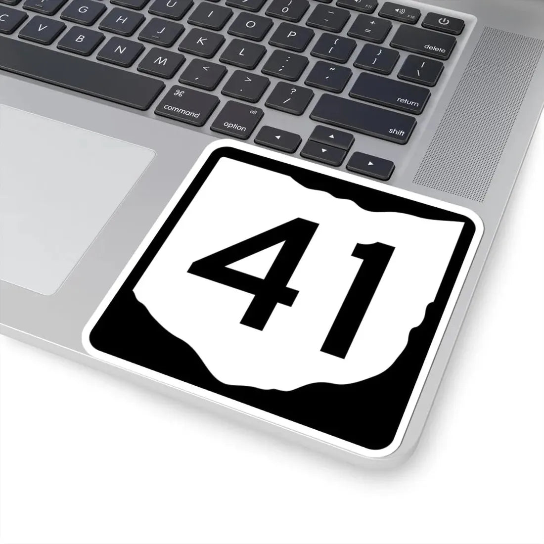 OH-41 (Ohio) (Road Sign) STICKER Vinyl Kiss-Cut Decal - The Sticker Space