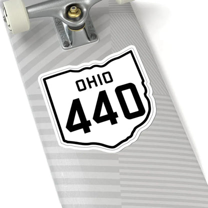 OH-440 1927 (Ohio) (Road Sign) STICKER Vinyl Kiss-Cut Decal - The Sticker Space