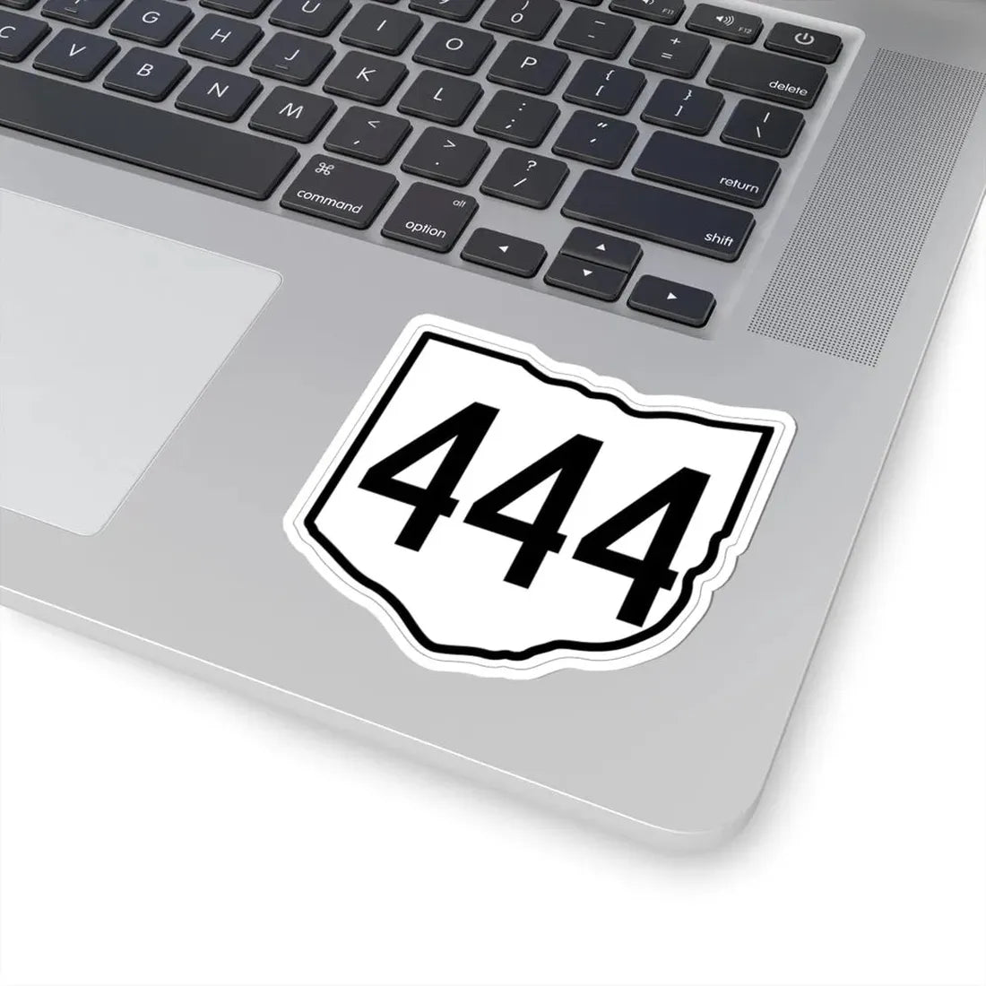 OH-444 1960 (Ohio) (Road Sign) STICKER Vinyl Kiss-Cut Decal - The Sticker Space