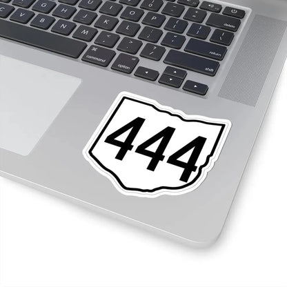 OH-444 1960 (Ohio) (Road Sign) STICKER Vinyl Kiss-Cut Decal - The Sticker Space