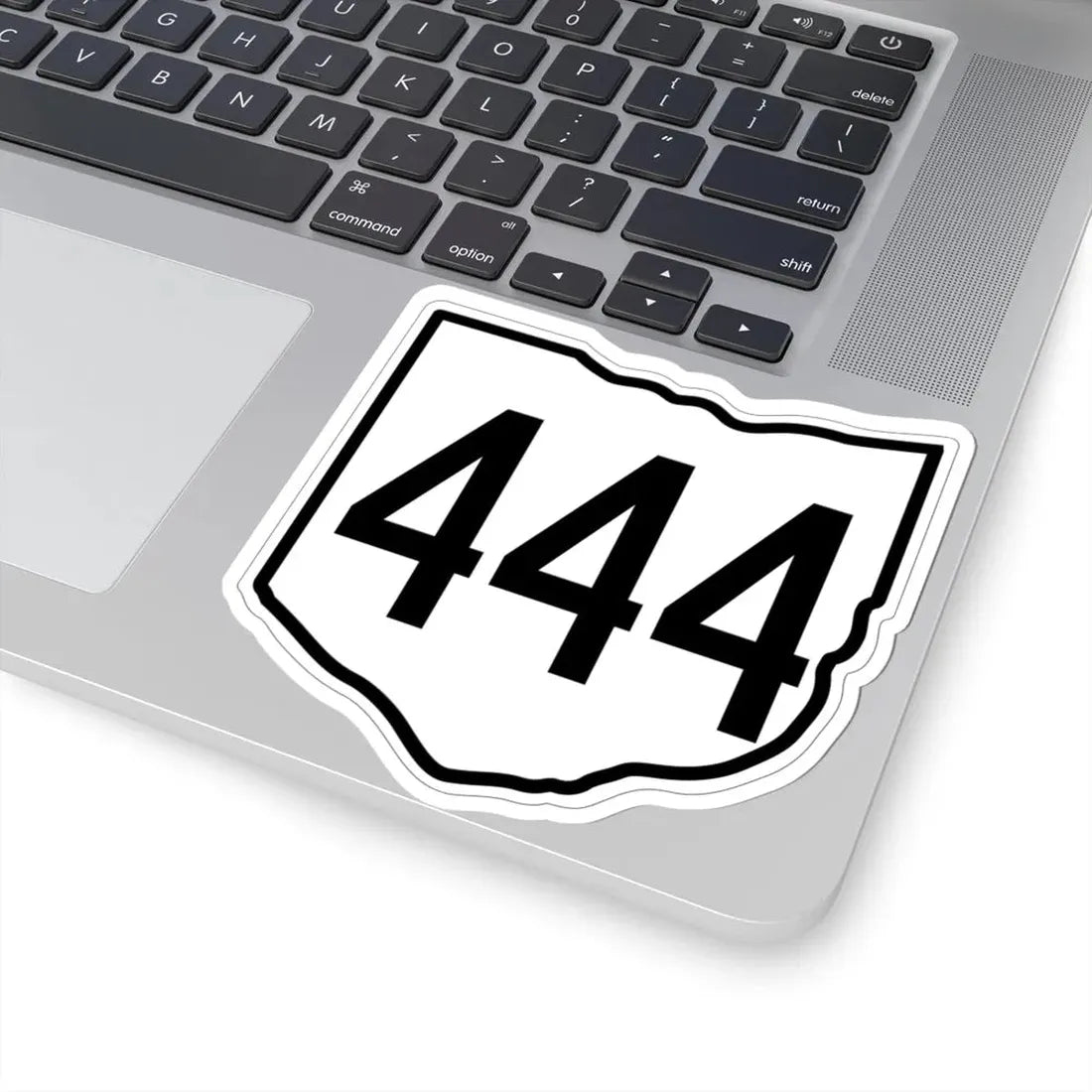 OH-444 1960 (Ohio) (Road Sign) STICKER Vinyl Kiss-Cut Decal - The Sticker Space