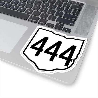 OH-444 1960 (Ohio) (Road Sign) STICKER Vinyl Kiss-Cut Decal - The Sticker Space