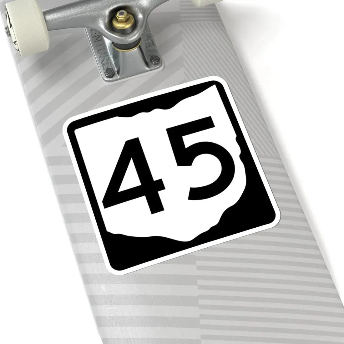 OH-45 (Ohio) (Road Sign) STICKER Vinyl Kiss-Cut Decal - The Sticker Space