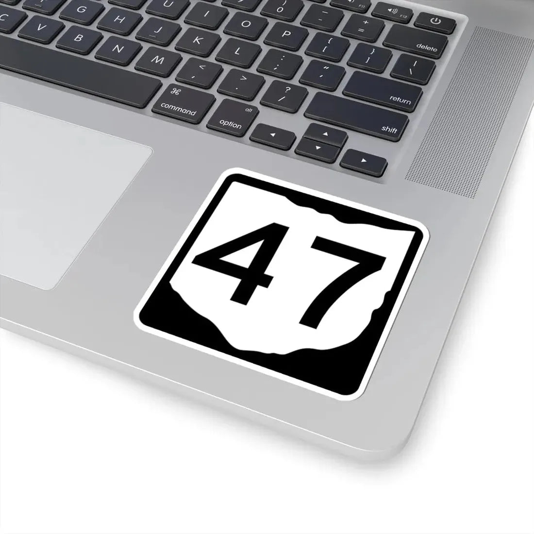 OH-47 (Ohio) (Road Sign) STICKER Vinyl Kiss-Cut Decal - The Sticker Space