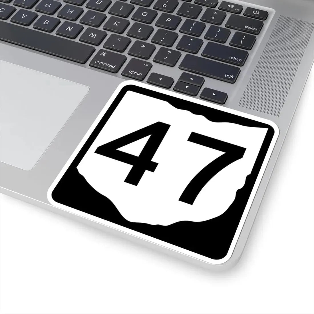 OH-47 (Ohio) (Road Sign) STICKER Vinyl Kiss-Cut Decal - The Sticker Space