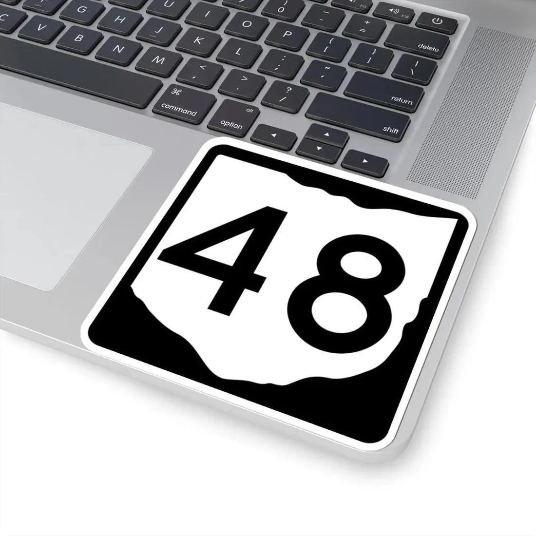 OH-48 (Ohio) (Road Sign) STICKER Vinyl Kiss-Cut Decal - The Sticker Space