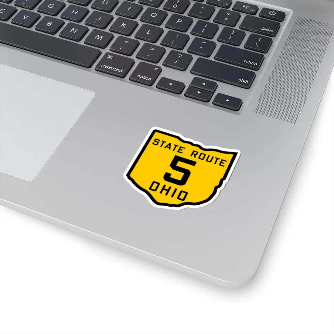 OH-5 1920 (Ohio) (Road Sign) STICKER Vinyl Kiss-Cut Decal - The Sticker Space