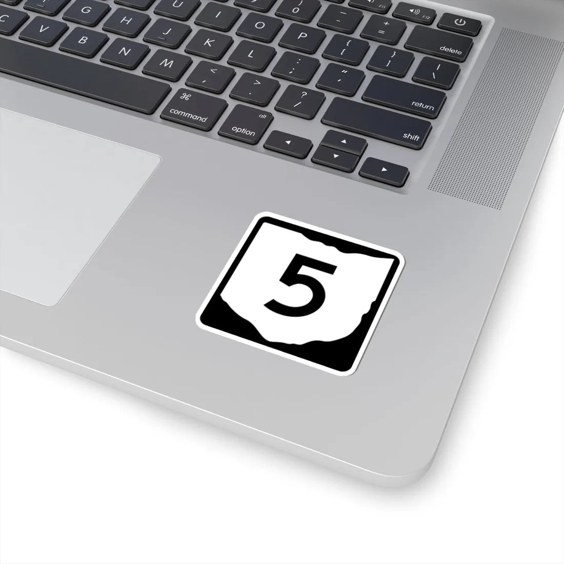 OH-5 (Ohio) (Road Sign) STICKER Vinyl Kiss-Cut Decal - The Sticker Space