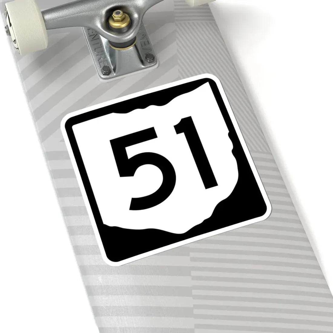 OH-51 (Ohio) (Road Sign) STICKER Vinyl Kiss-Cut Decal - The Sticker Space