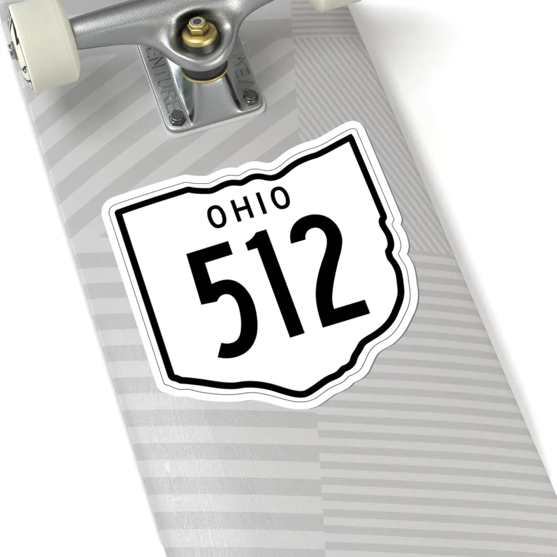OH-512 1948 (Ohio) (Road Sign) STICKER Vinyl Kiss-Cut Decal - The Sticker Space