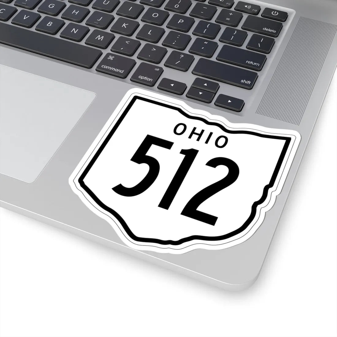 OH-512 1948 (Ohio) (Road Sign) STICKER Vinyl Kiss-Cut Decal - The Sticker Space