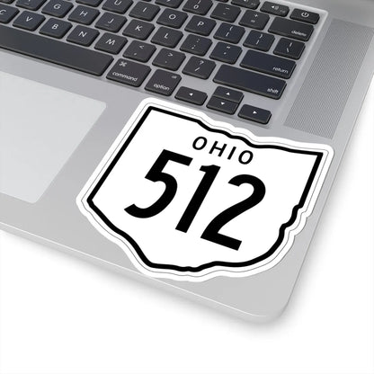 OH-512 1948 (Ohio) (Road Sign) STICKER Vinyl Kiss-Cut Decal - The Sticker Space