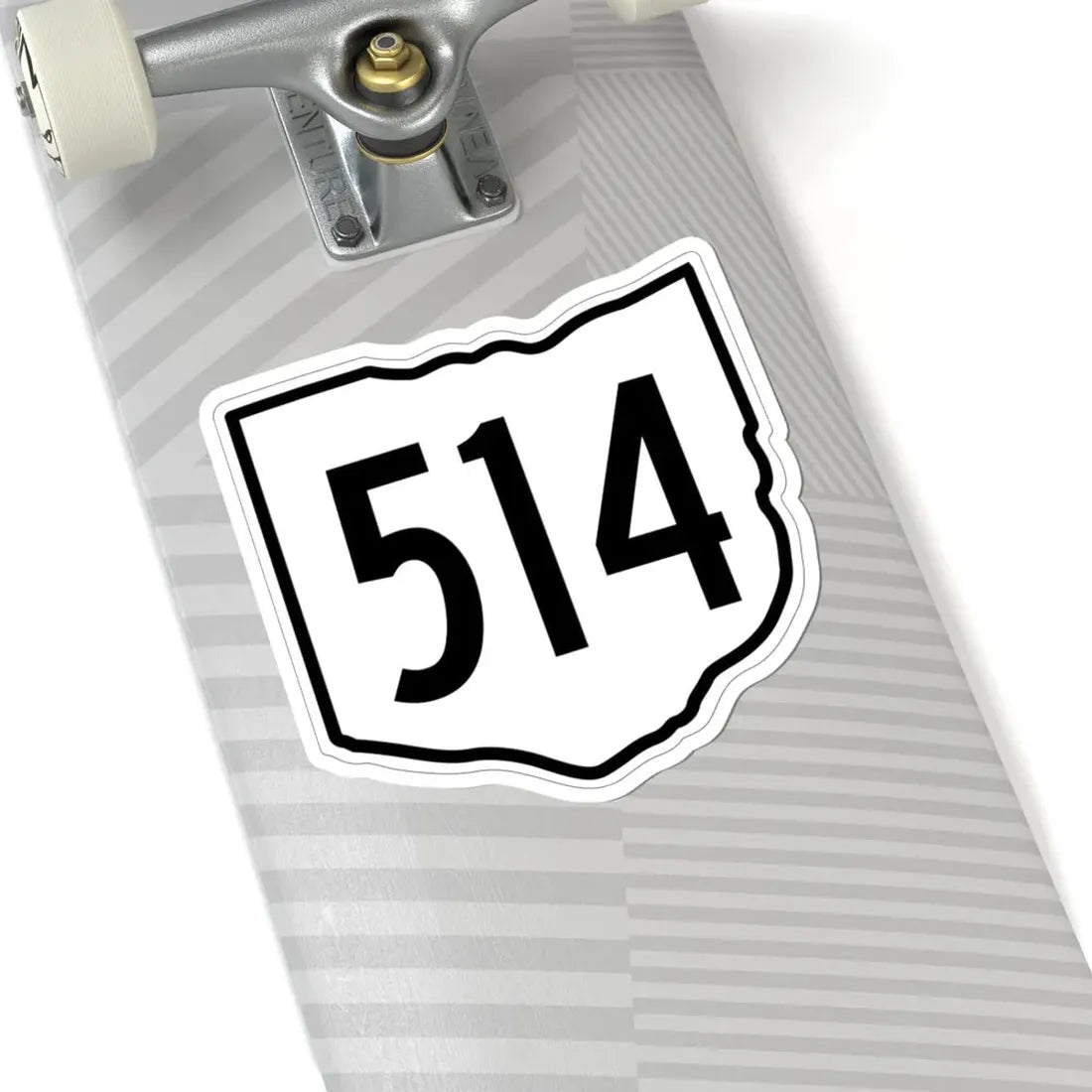 OH-514 1960 (Ohio) (Road Sign) STICKER Vinyl Kiss-Cut Decal - The Sticker Space