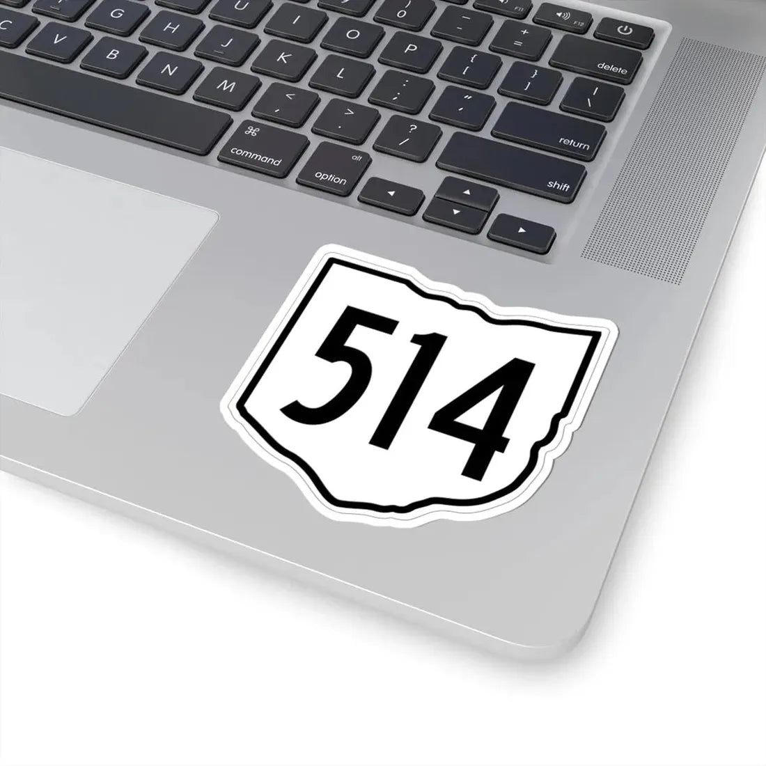 OH-514 1960 (Ohio) (Road Sign) STICKER Vinyl Kiss-Cut Decal - The Sticker Space