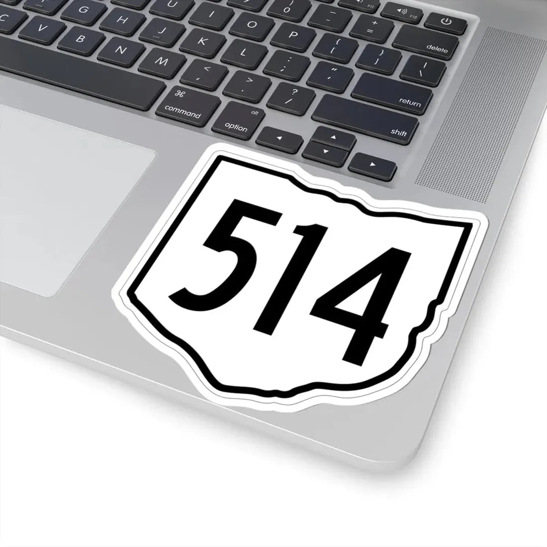 OH-514 1960 (Ohio) (Road Sign) STICKER Vinyl Kiss-Cut Decal - The Sticker Space