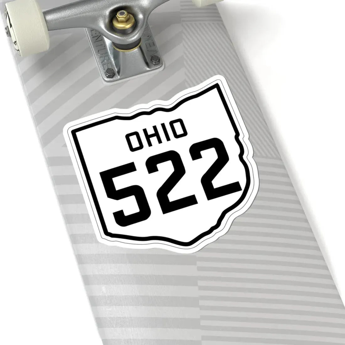 OH-522 1927 (Ohio) (Road Sign) STICKER Vinyl Kiss-Cut Decal - The Sticker Space