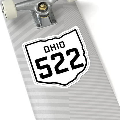 OH-522 1927 (Ohio) (Road Sign) STICKER Vinyl Kiss-Cut Decal - The Sticker Space