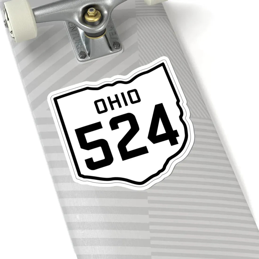 OH-524 1927 (Ohio) (Road Sign) STICKER Vinyl Kiss-Cut Decal - The Sticker Space