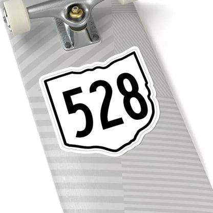 OH-528 1960 (Ohio) (Road Sign) STICKER Vinyl Kiss-Cut Decal - The Sticker Space