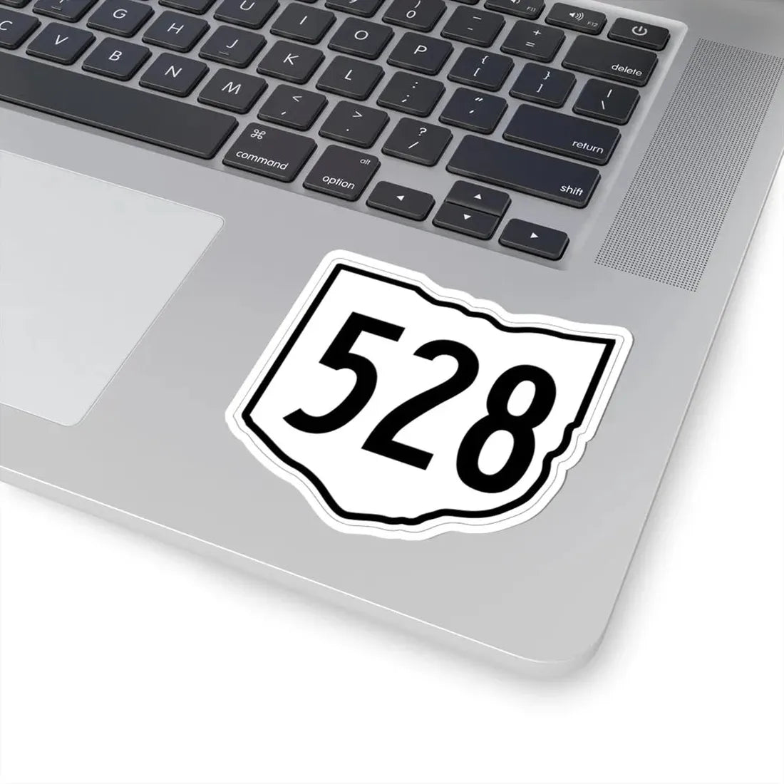 OH-528 1960 (Ohio) (Road Sign) STICKER Vinyl Kiss-Cut Decal - The Sticker Space