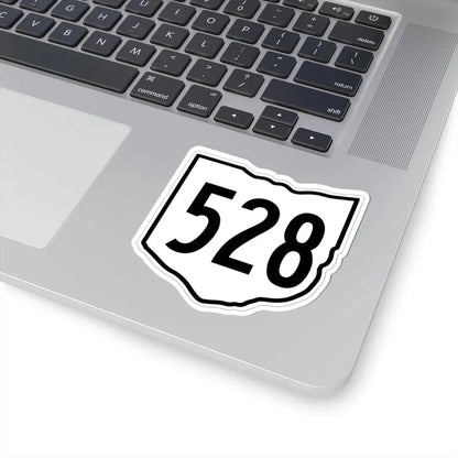 OH-528 1960 (Ohio) (Road Sign) STICKER Vinyl Kiss-Cut Decal - The Sticker Space