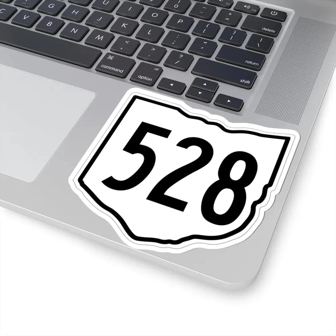 OH-528 1960 (Ohio) (Road Sign) STICKER Vinyl Kiss-Cut Decal - The Sticker Space