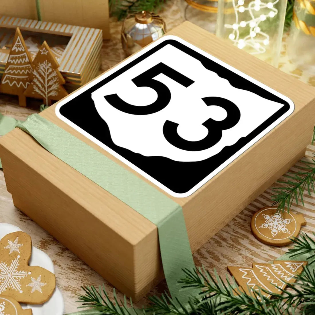 OH-53 (Ohio) (Road Sign) STICKER Vinyl Kiss-Cut Decal - The Sticker Space