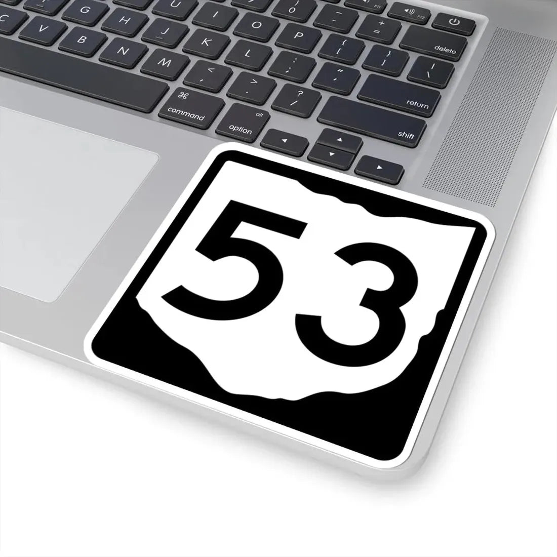 OH-53 (Ohio) (Road Sign) STICKER Vinyl Kiss-Cut Decal - The Sticker Space