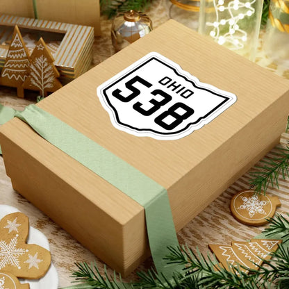 OH-538 1927 (Ohio) (Road Sign) STICKER Vinyl Kiss-Cut Decal - The Sticker Space