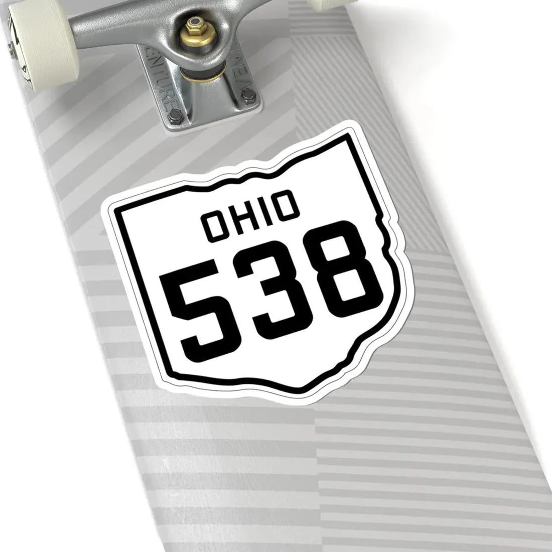 OH-538 1927 (Ohio) (Road Sign) STICKER Vinyl Kiss-Cut Decal - The Sticker Space