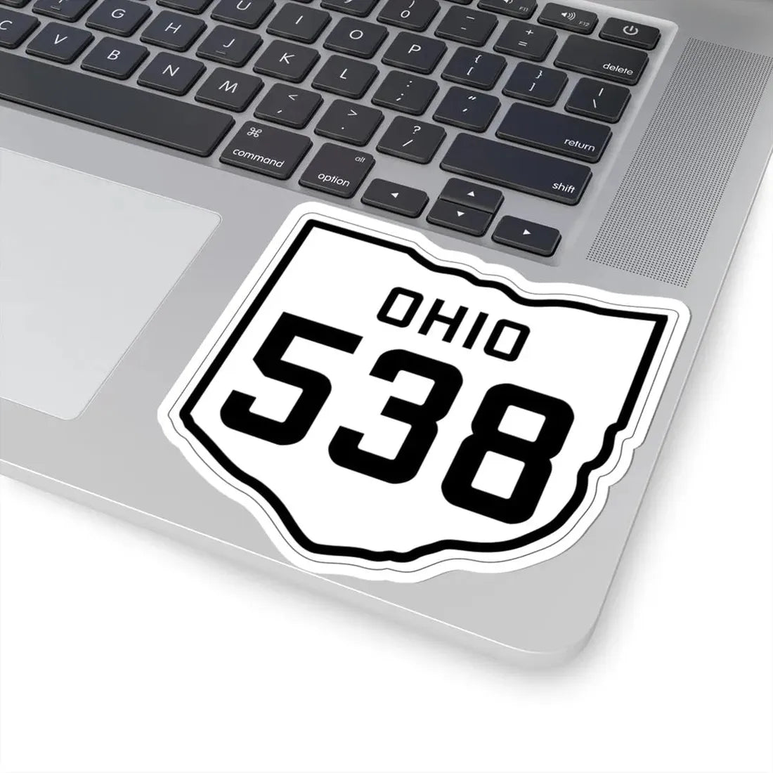 OH-538 1927 (Ohio) (Road Sign) STICKER Vinyl Kiss-Cut Decal - The Sticker Space