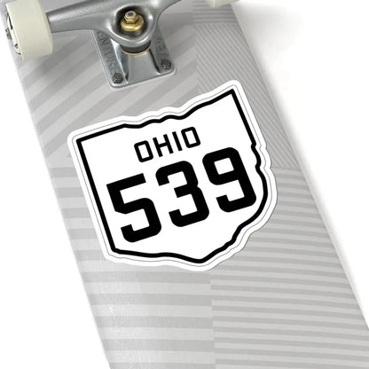 OH-539 1927 (Ohio) (Road Sign) STICKER Vinyl Kiss-Cut Decal - The Sticker Space