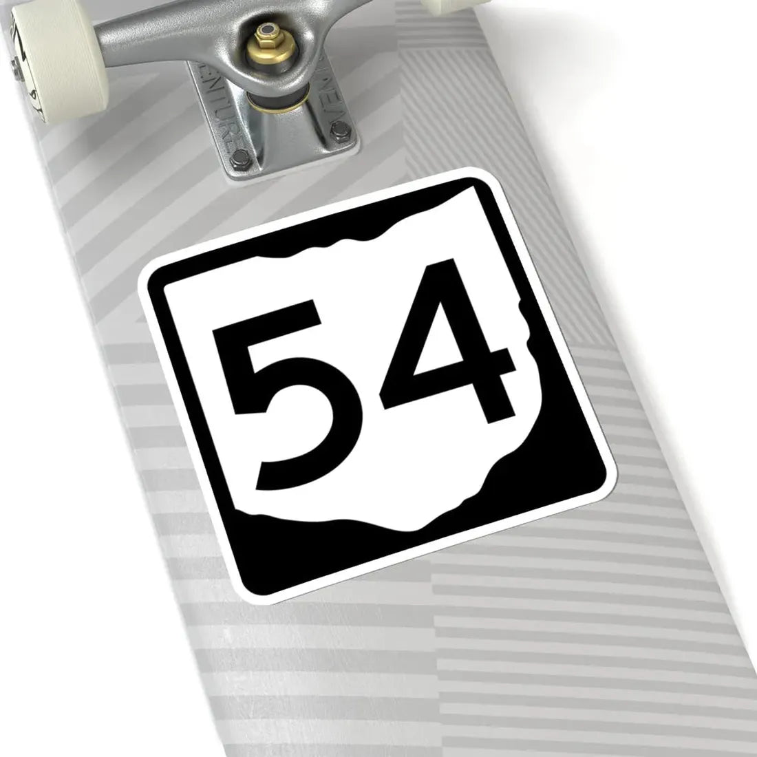OH-54 (Ohio) (Road Sign) STICKER Vinyl Kiss-Cut Decal - The Sticker Space