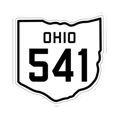 OH-541 1927 (Ohio) (Road Sign) STICKER Vinyl Kiss-Cut Decal 2 Inch White - The Sticker Space