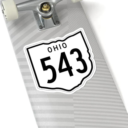 OH-543 1948 (Ohio) (Road Sign) STICKER Vinyl Kiss-Cut Decal - The Sticker Space