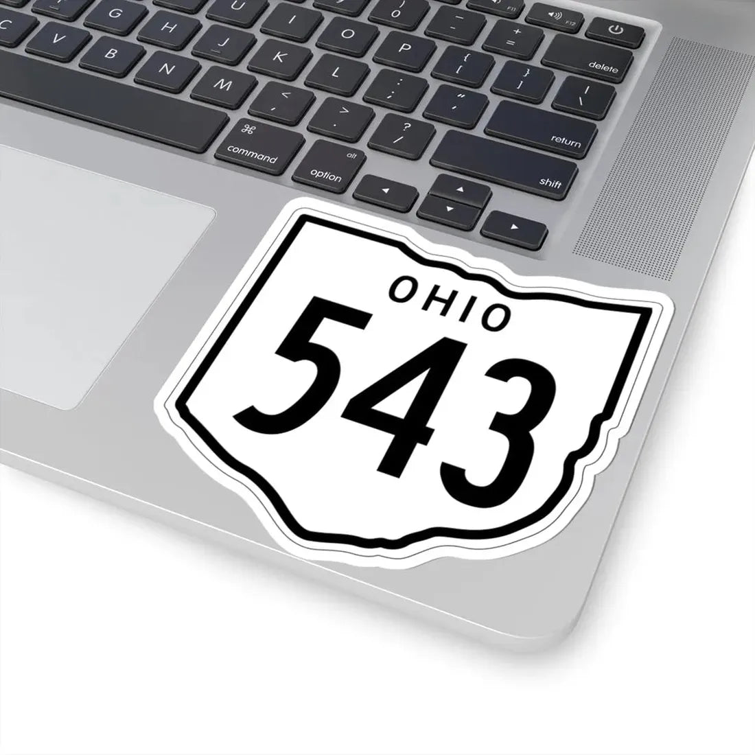 OH-543 1948 (Ohio) (Road Sign) STICKER Vinyl Kiss-Cut Decal - The Sticker Space
