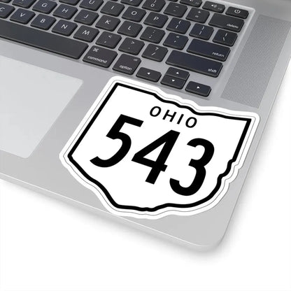 OH-543 1948 (Ohio) (Road Sign) STICKER Vinyl Kiss-Cut Decal - The Sticker Space