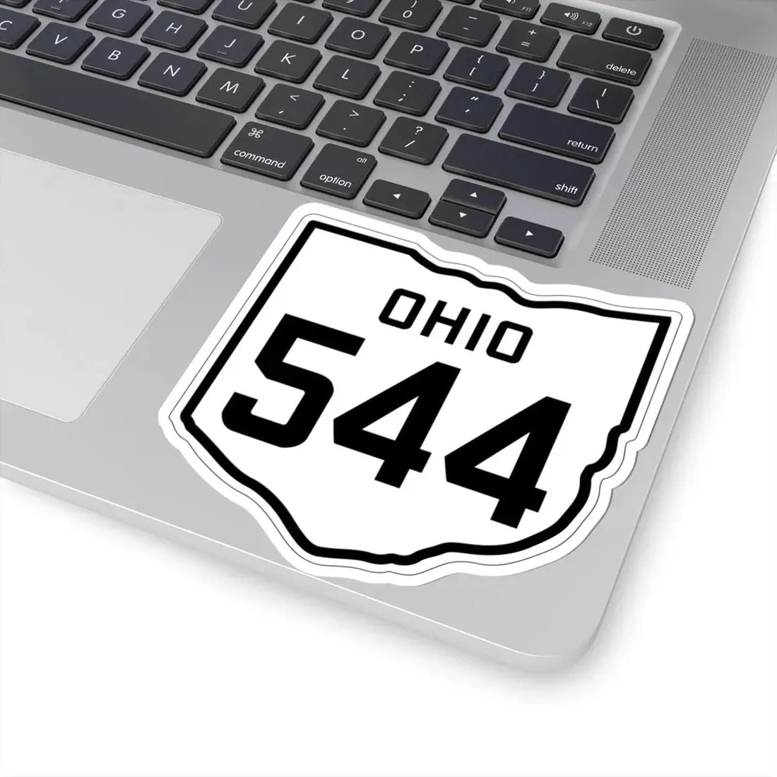 OH-544 1927 (Ohio) (Road Sign) STICKER Vinyl Kiss-Cut Decal - The Sticker Space