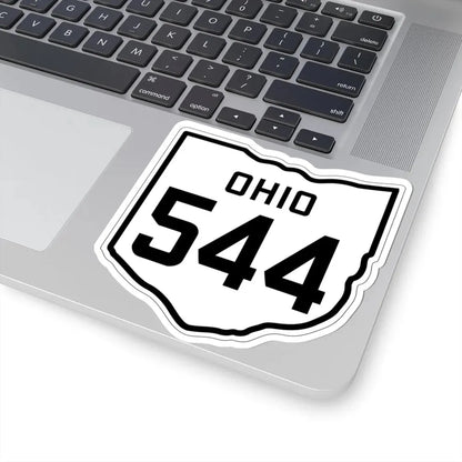 OH-544 1927 (Ohio) (Road Sign) STICKER Vinyl Kiss-Cut Decal - The Sticker Space