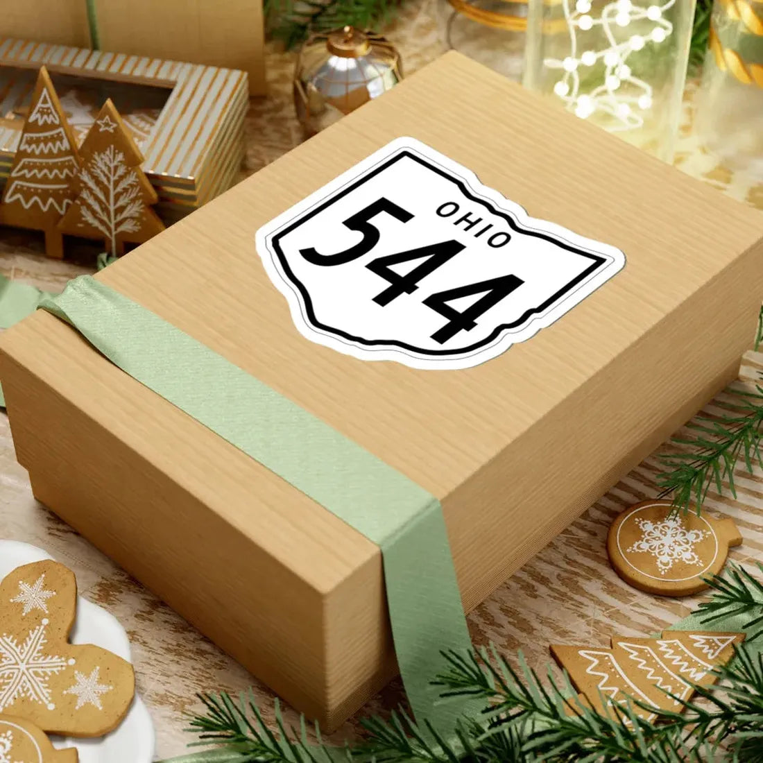 OH-544 1948 (Ohio) (Road Sign) STICKER Vinyl Kiss-Cut Decal - The Sticker Space