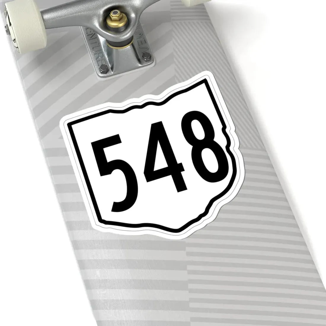 OH-548 1960 (Ohio) (Road Sign) STICKER Vinyl Kiss-Cut Decal - The Sticker Space