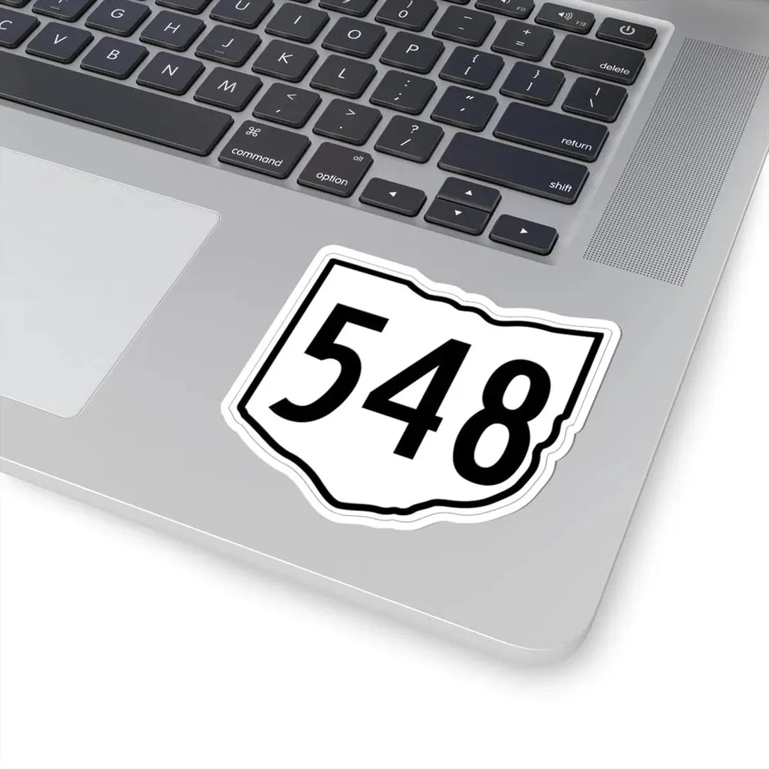 OH-548 1960 (Ohio) (Road Sign) STICKER Vinyl Kiss-Cut Decal - The Sticker Space