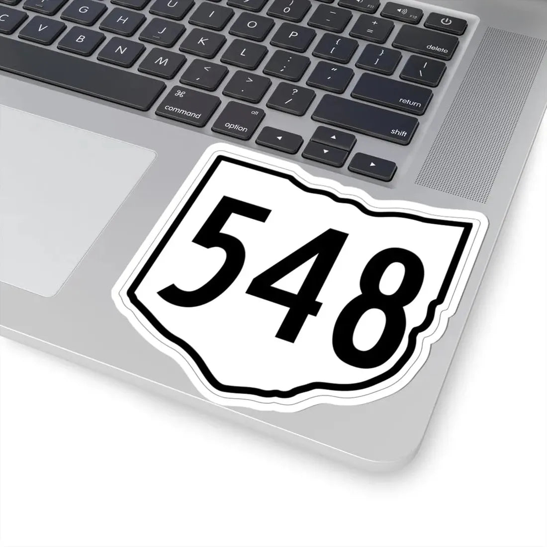 OH-548 1960 (Ohio) (Road Sign) STICKER Vinyl Kiss-Cut Decal - The Sticker Space