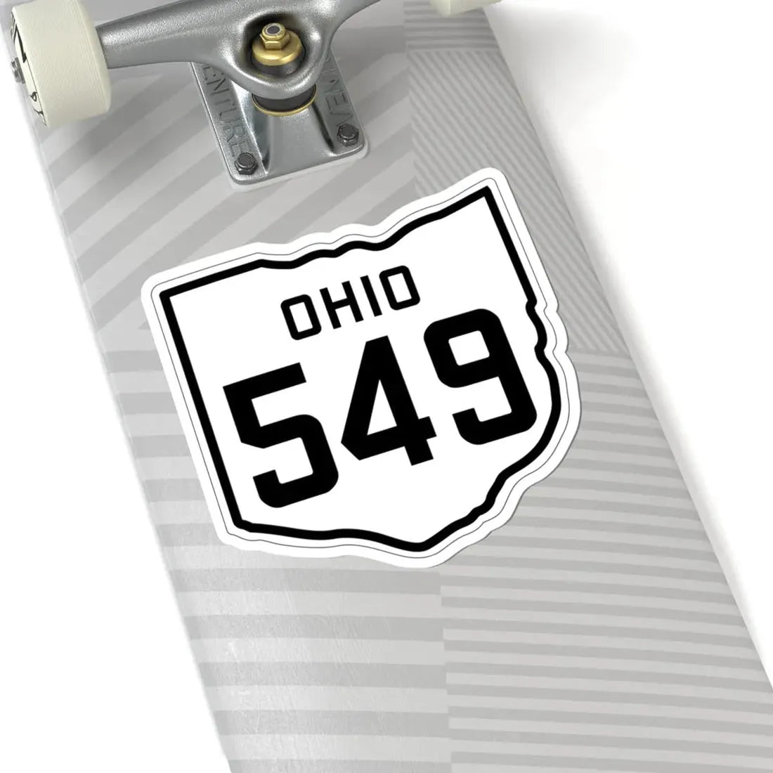 OH-549 1927 (Ohio) (Road Sign) STICKER Vinyl Kiss-Cut Decal - The Sticker Space