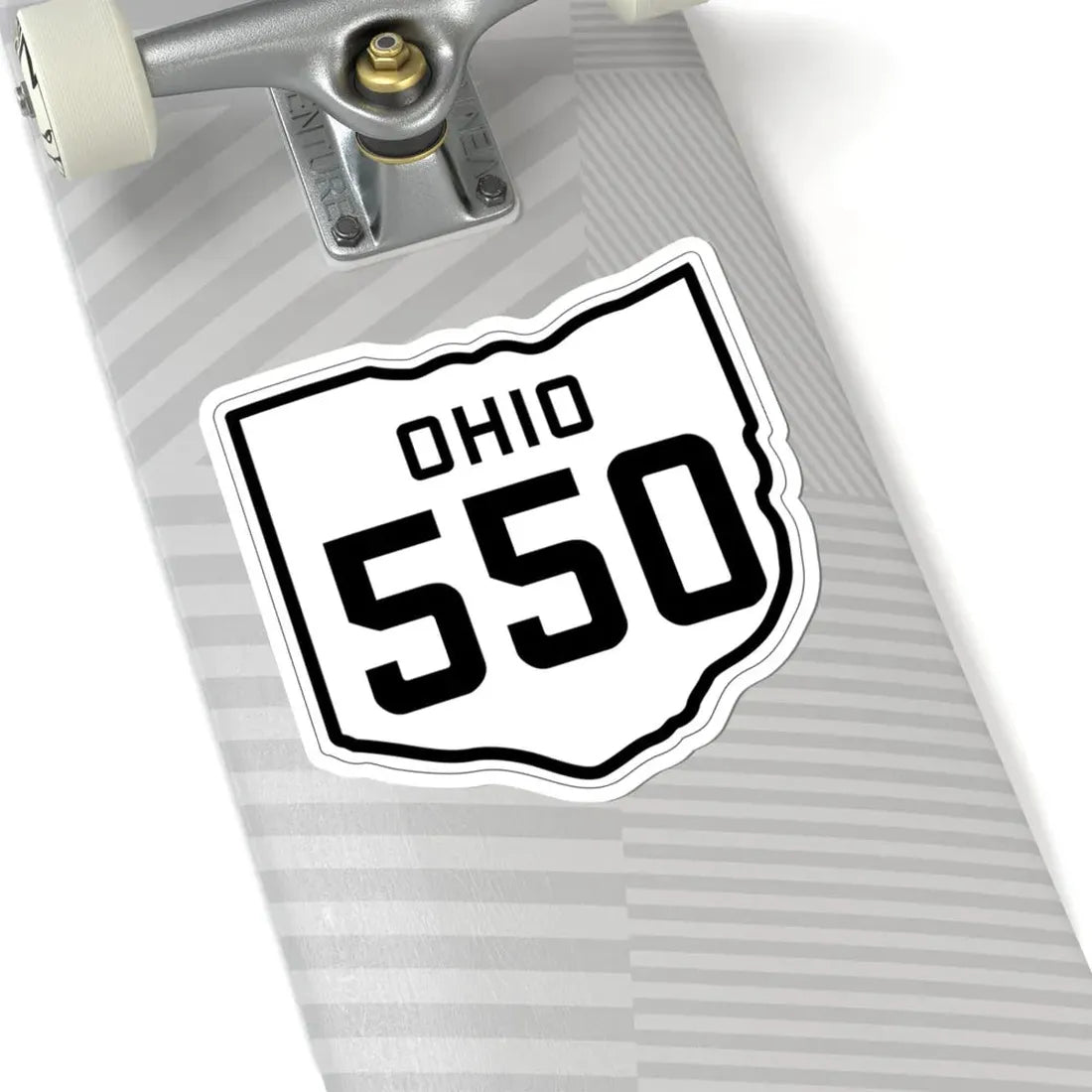 OH-550 1927 (Ohio) (Road Sign) STICKER Vinyl Kiss-Cut Decal - The Sticker Space