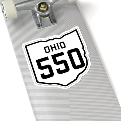 OH-550 1927 (Ohio) (Road Sign) STICKER Vinyl Kiss-Cut Decal - The Sticker Space