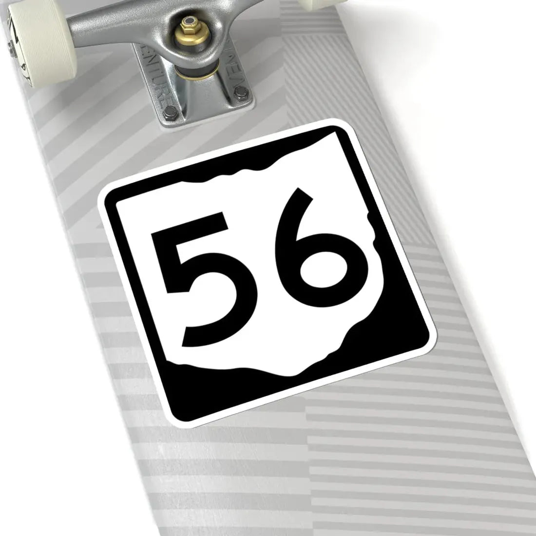 OH-56 (Ohio) (Road Sign) STICKER Vinyl Kiss-Cut Decal - The Sticker Space